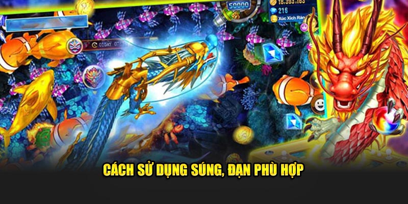 Cách sử dụng súng, đạn phù hợp